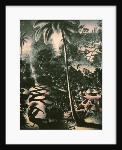 A view from above, 1934 by Walter Spies