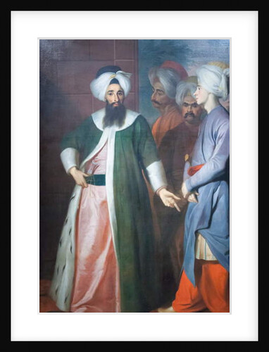 Kozbekci Mustafa Aga and his retinue, c.1727 by George Engelhardt Schroeder