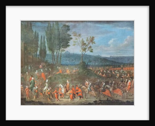 The ambassadorial procession, 1725 by Jean Baptiste Vanmour