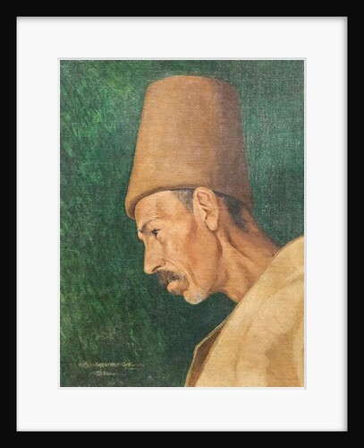 Kökenoglu Riza Efendi, 1871 by Osman Hamdi Bey