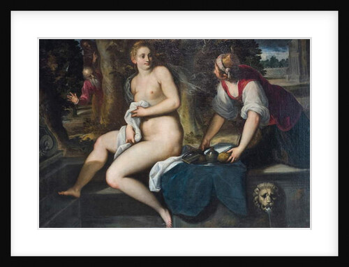 Susanna and the elders by Palma Il Giovane