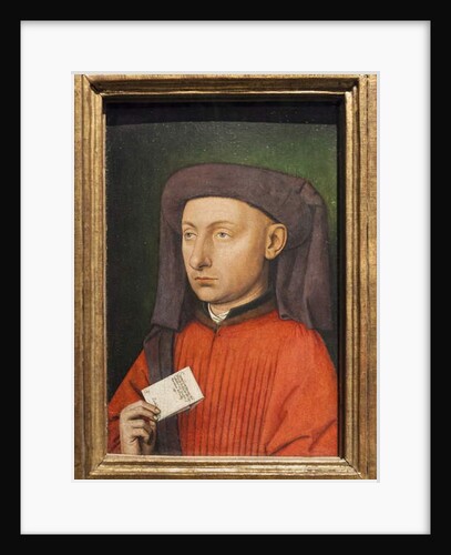 Portrait of Marco Barbarigo, c.1449-50 by Jan van Eyck
