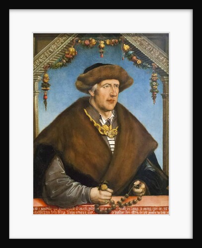 Portrait of Christoph van Laiming, 1517 by Hans Wertinger