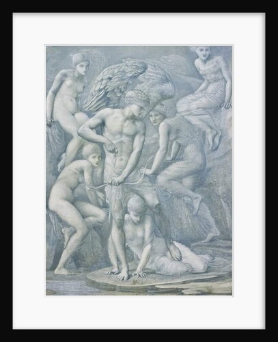 Cupid's hunting fields, 1880 by Edward Coley Burne-Jones