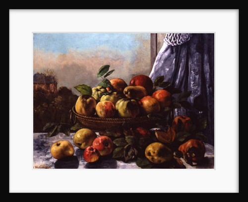 Still Life: Fruit, 1871 by Gustave Courbet