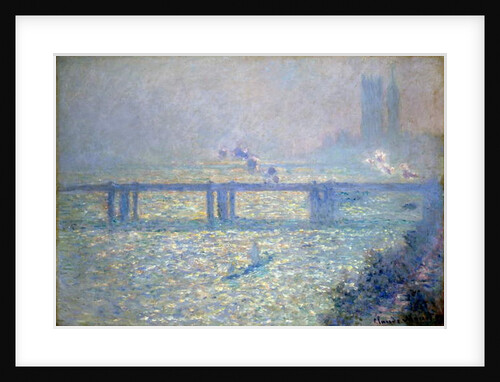 The Thames at Charing Cross Bridge, London, 1899 by Claude Monet