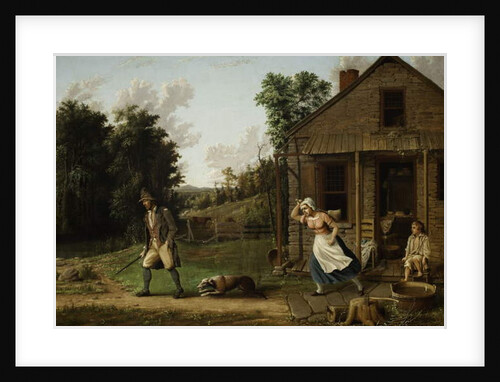 Rip Van Winkle Chased from Home by Dame Van Winkle, 1880 by Albertus D.O Browere