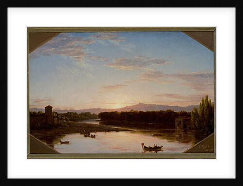 View on the Arno, 1838 by Thomas Cole