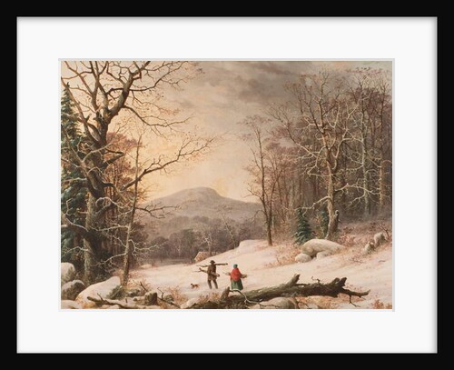 Gathering Wood, 1859 by George Henry Durrie