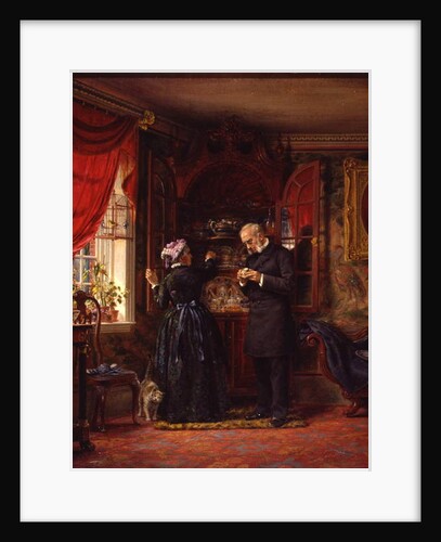 A Lover of Old China, 1880 by Edward Lamson Henry