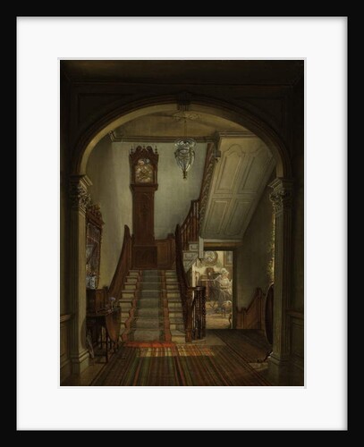 Old Clock on the Stairs, 1868 by Edward Lamson Henry