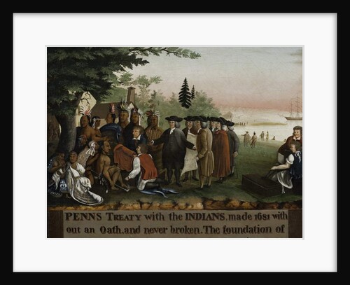Penn's Treaty with the Indians, 1840-45 by Edward Hicks