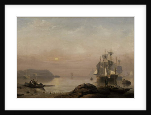 Sunrise Through Mist, 1852 by Fitz Henry Lane
