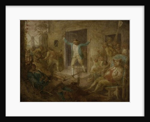 Edict of William the Testy Against Tobacco, 1865 by John Quidor