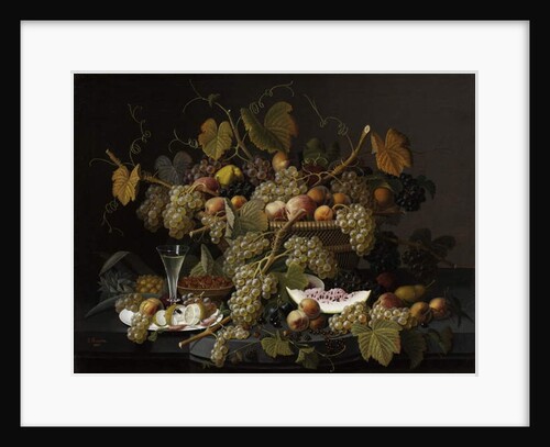 Ecstatic Fruit, 1852 by Severin Roesen