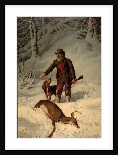 Captain Parker, Still Hunting in the Snow, 1881 by Arthur Fitzwilliam Tait