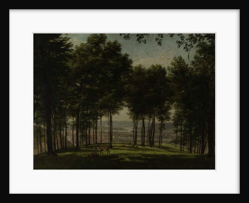Mount Storm Park, Cincinnati, 1840 by Thomas Worthington Whittredge