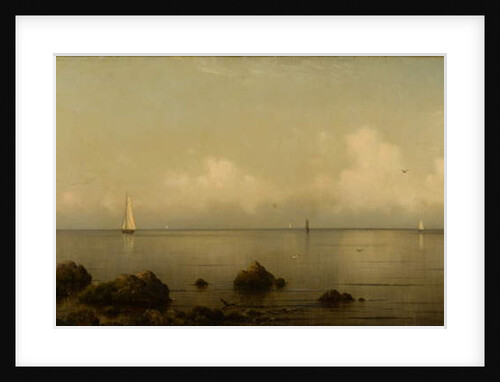 Thimble Island, CT, 1875-1876 by Martin Johnson Heade