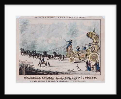 Colossal Golden Chariot, Cost ,000 by T. W. Strong