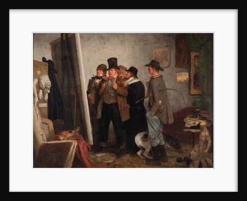 Country Connoisseurs, 1855 by Johannes Adam Simon Oertel