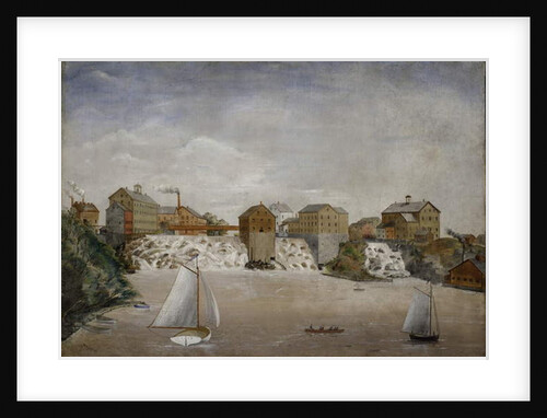 Falls of Vergennes, c.1875-76 by S. H. Washburn