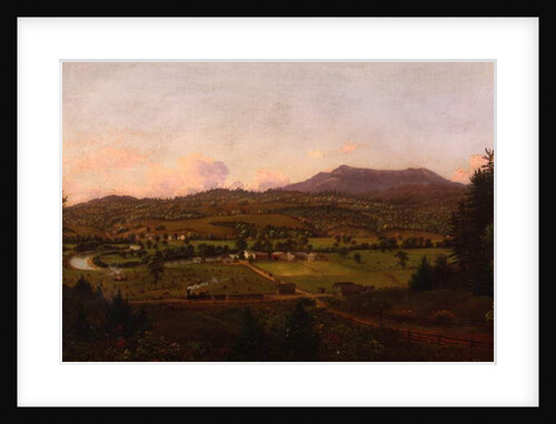 North Williston, Vermont, 1850 by Charles Louis Heyde