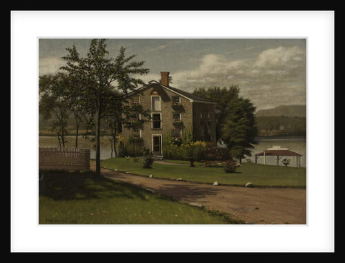 Stone House, Larrabee's Point, Vermont, 1906 by John George Brown