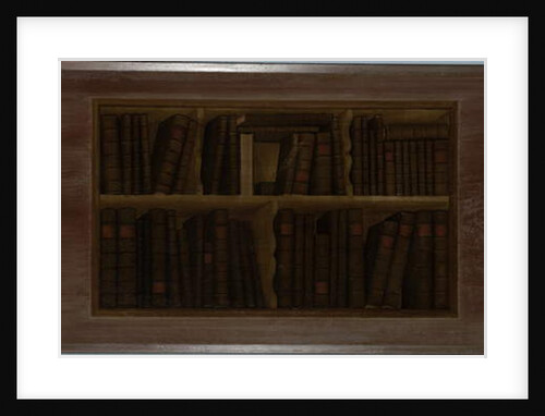 Shelf of Books, 1769 by Winthrop Chandler