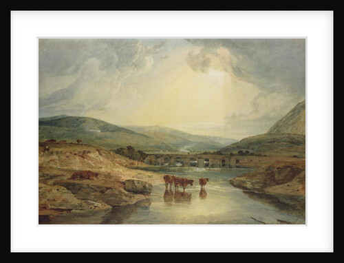 Bridge over the Usk by Joseph Mallord William Turner