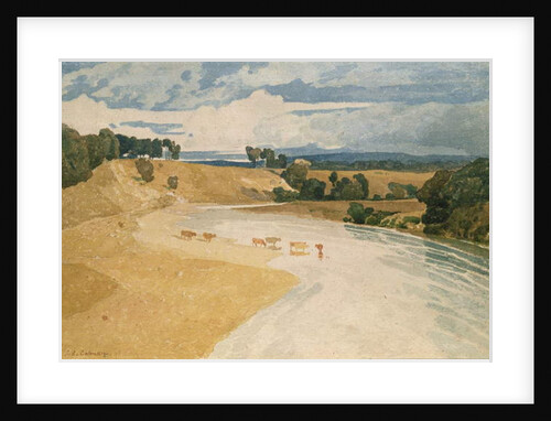 On the Tees at Rockcliffe by John Sell Cotman