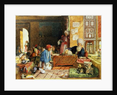 Interior of a School, Cairo, 1890 by John Frederick Lewis