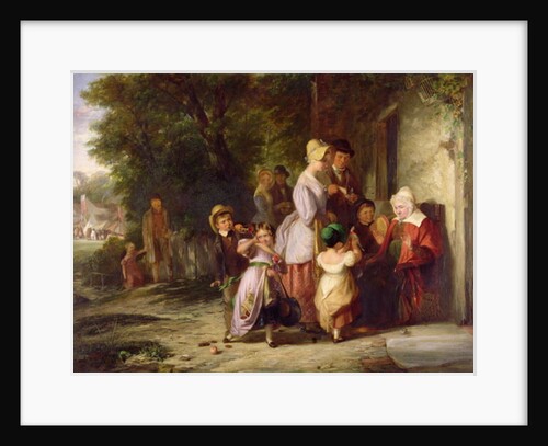 Returning from the Fair, 1837 by Thomas Webster