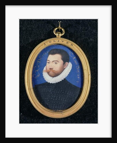 Portrait of an unknown man, aged 28, 1582 by Isaac Oliver