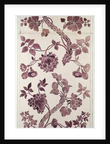 Design for a silk damask, 1752 by Anna Maria Garthwaite