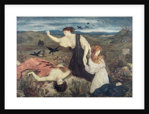 Antigone from 'Antigone' by Sophocles by Marie Spartali Stillman