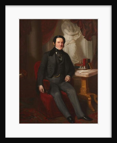 Domenico Francesco Maria Crivelli, 1849 by Ernst August Becker