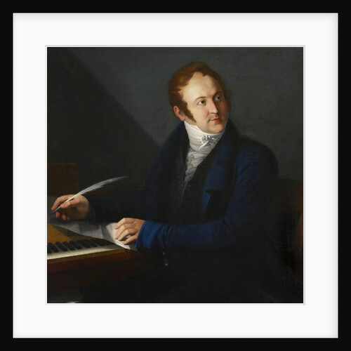 Gioacchino Antonio Rossini, c.1824 by French School