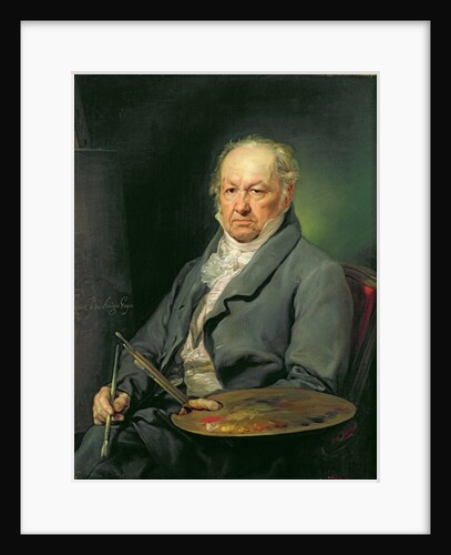 Francisco Jose de Goya, 1826 by Vicente Lopez y Portana