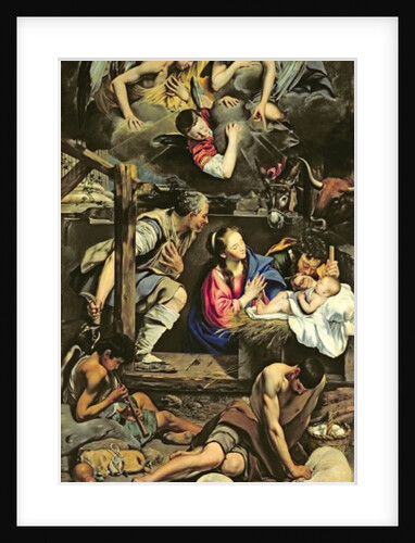 The Adoration of the Shepherds, 1612 by Fray Juan Batista Maino