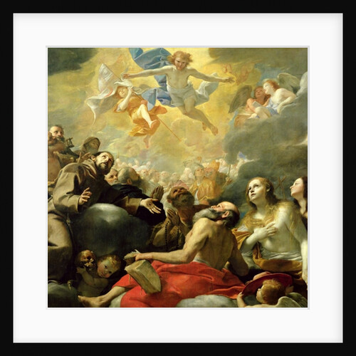 Christ in Glory with the Saints, c.1660 by Mattia Preti