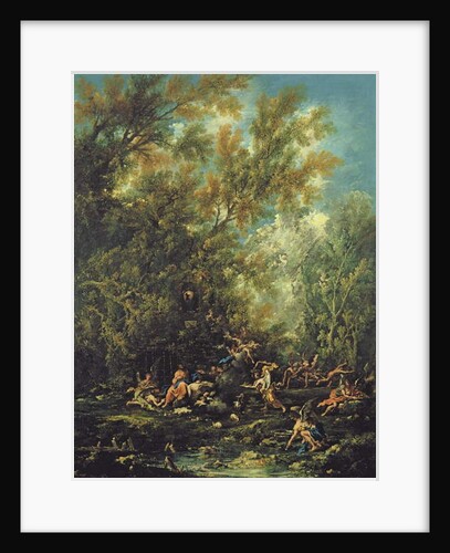 Christ Attended by the Angels, c.1725-30 by Alessandro Magnasco