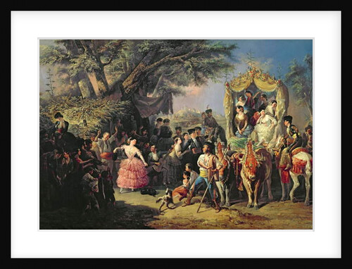 The Santiponce Fair by Manuel Roderiguez Guzman