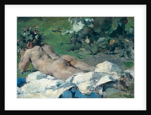 Study of a Nude, 1888 by Ignacio Pinazo Camarlech