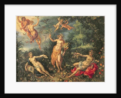 Abundance and the Four Elements, c.1606 by Jan & Clerk H. Brueghel