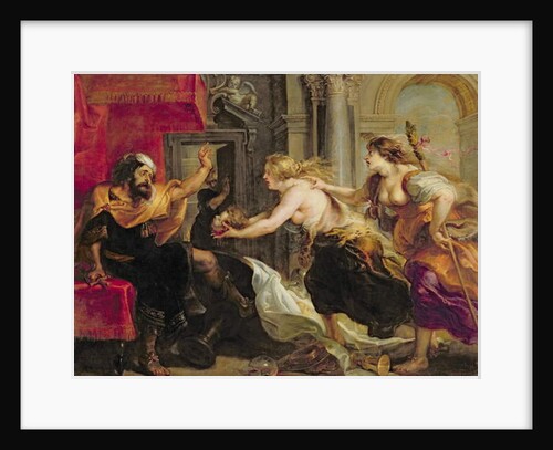 Tereus confronted with the head of his son Itylus, 1637 by Peter Paul Rubens