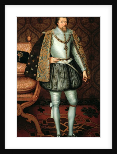 King James I of England by Paul van Somer