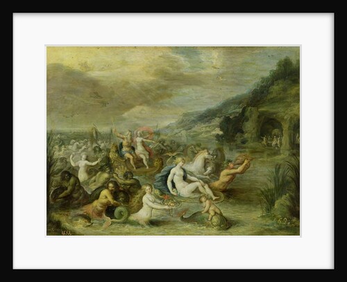 The Triumph of Amphitrite by Frans II the Younger Francken