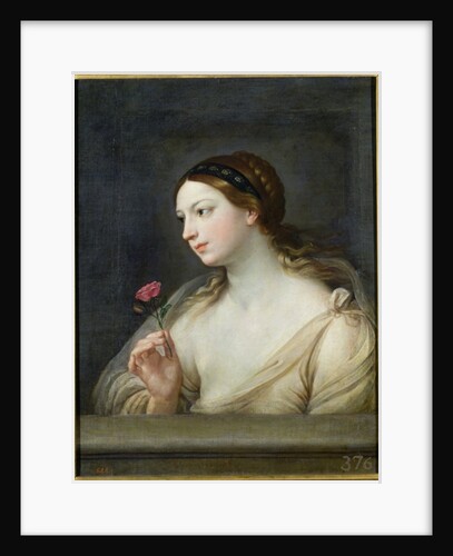 Girl with a Rose by Guido Reni