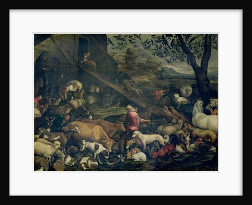 Animals Entering the Ark by Jacopo Bassano