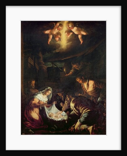 The Adoration of the Shepherds by Jacopo Bassano